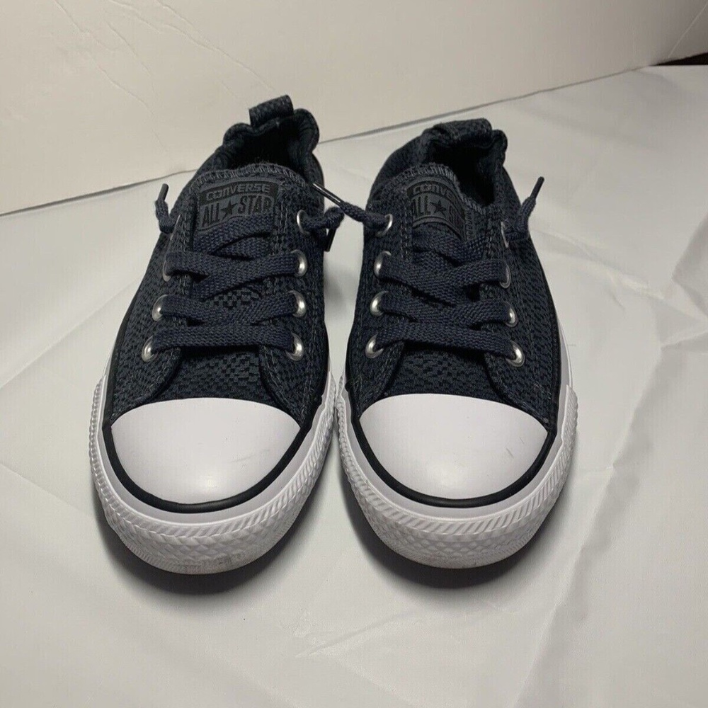 Converse Chuck Taylor All Star Shark Gray Shoreline Slip On Womens 7 Sneakers